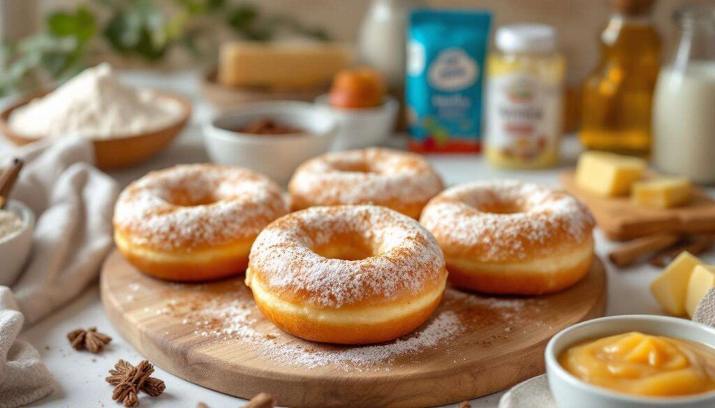 Kein Frittierfett, trotzdem fluffig: Diese Apfelkrapfen aus dem Airfryer machen süchtig