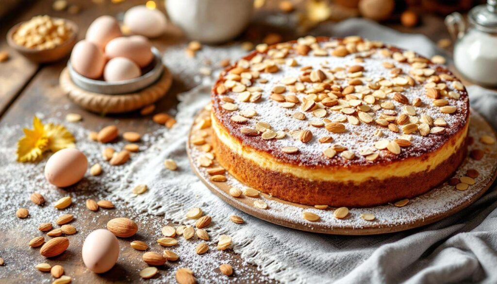 Wie aus Schweden: süße Mandeltorte für besondere Momente