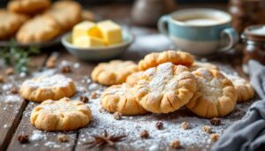 Quark, Butter und eine Prise Natron – fertig in 5 Minuten. Das Ergebnis: zarte Kekse, knusprig, aber luftiger und weicher