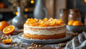 Kuchen ohne Mehl: Orangen-Mandel-Kuchen mit ganzen Orangen