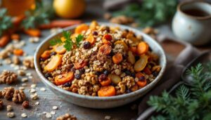 Birne-Karotte zum Frühstück: Der Kuchen, der Müsli ersetzt