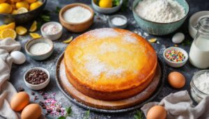 Torte in unter einer Stunde? Dieses Rezept ist perfekt dafür - und die Deko dazu auch noch variabel