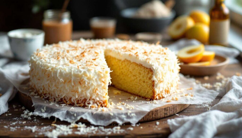 Kokoskuchen ohne Ei: Die vegane Variante, die auch Skeptiker überzeugt