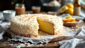 Kokoskuchen ohne Ei: Die vegane Variante, die auch Skeptiker überzeugt