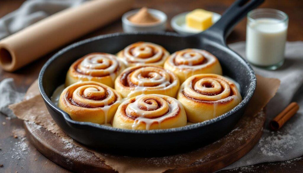 Zimtschnecken aus der Pfanne: In 15 Minuten fertig und besser als vom Bäcker