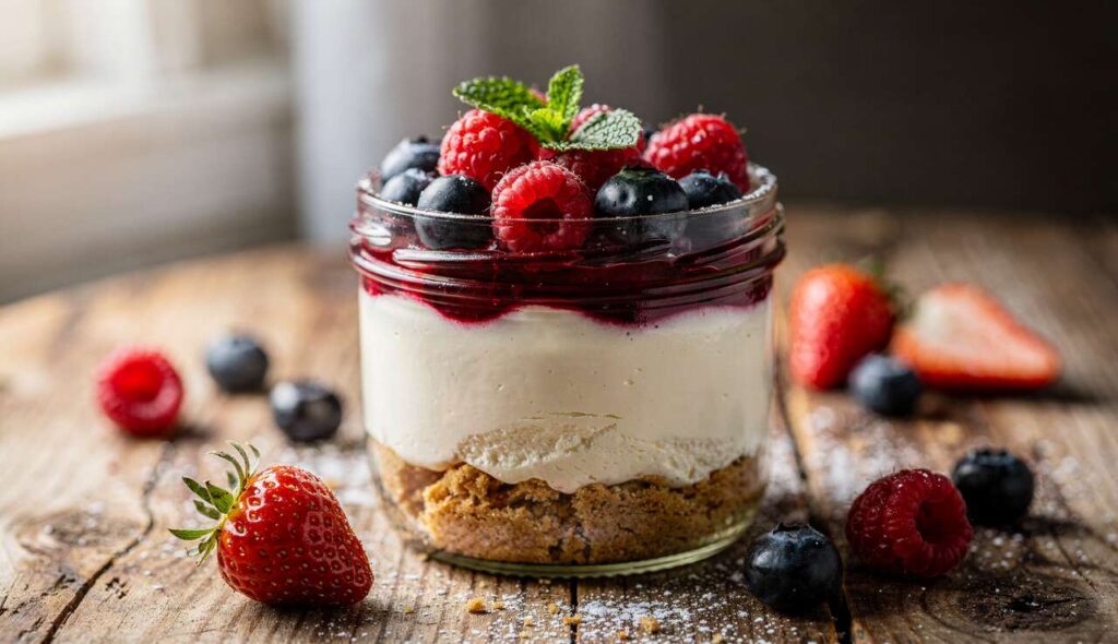 Käsekuchen im Glas: Der Meal-Prep-Trend, der Ihre Woche versüßt