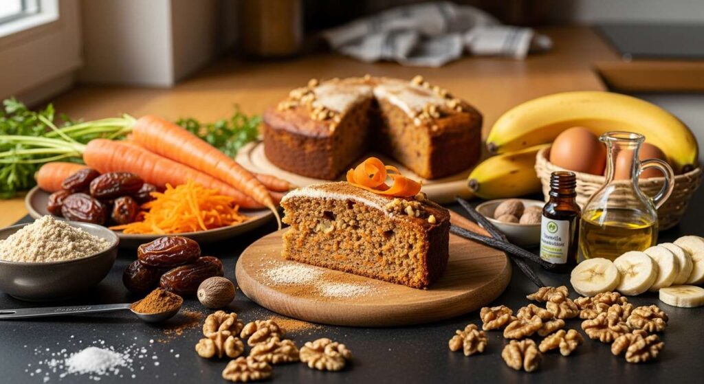 Saftiger Karottenkuchen ohne Zucker: Die DGE-konforme Variante schmeckt trotzdem himmlisch